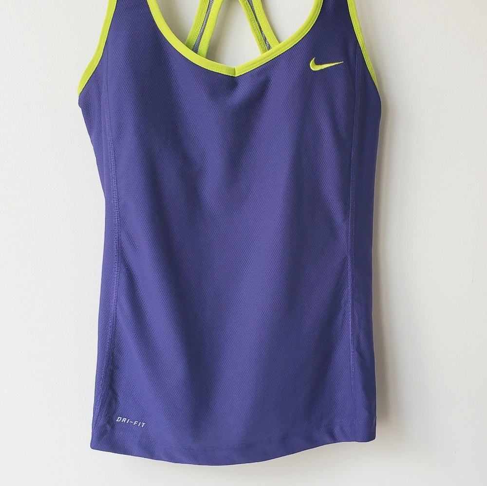 Nike Built-in Bra Racerback Tank - Picture 3 of 9